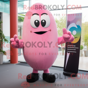 Pink Shakshuka maskot...