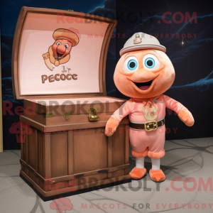 Postava maskota Peach...