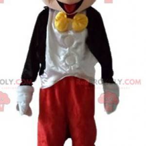 La mascota de Mickey Mouse famoso ratón de Walt Disney -