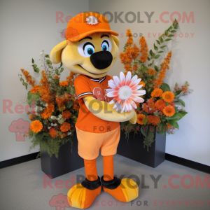 Orange Bouquet Of Flowers...