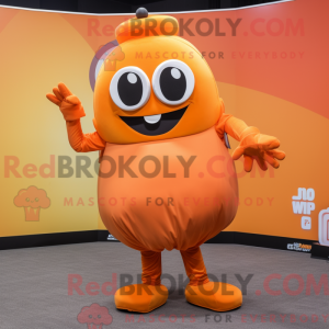 Postava maskota Orange...