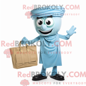 Sky Blue Pesto Pasta mascot...
