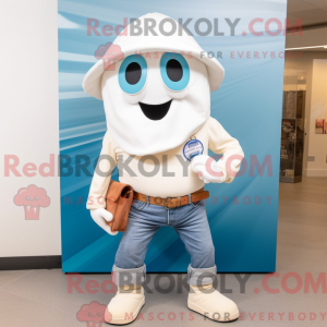 Witte Oester mascotte...