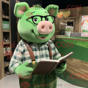Postava maskota Green Sow...