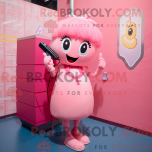 Disfraz de mascota de Pink...