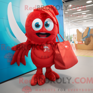 Postava maskota Red Betta...