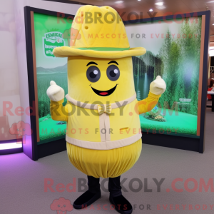 Lemon Yellow Lasagna mascot...
