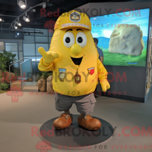 Yellow Potato mascot...