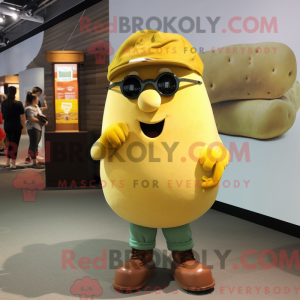 Yellow Potato mascot...