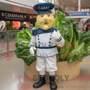 Navy Caesar Salat maskot...