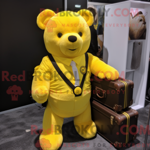 Lemon Yellow Teddy Bear...