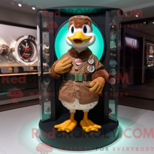 Maskotka Brown Duck kostyme...