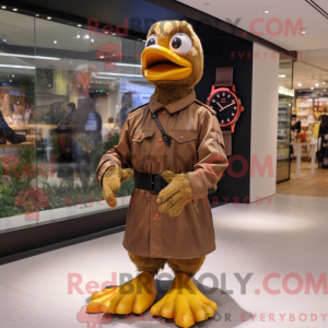 Costume mascotte de Canard...