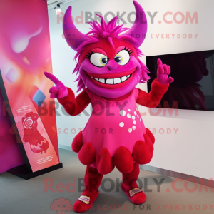 Magenta Devil máscara...