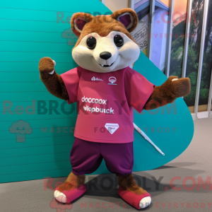 Máscara de Magenta Marten...