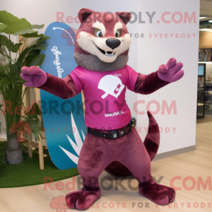 Máscara de Magenta Marten...