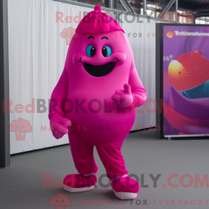 Máscara Magenta Candy com...