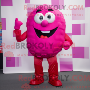 Magenta Candy mascot...