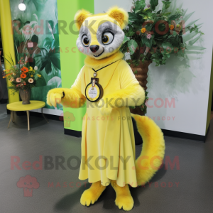 Sitrongul Lemur maskot...