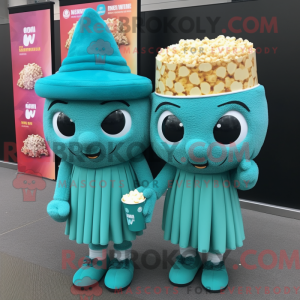 Teal Pop Corn...