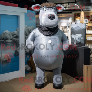 Disfraz de mascota Silver...