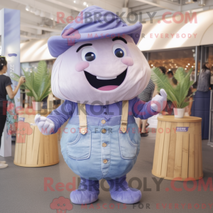 Lavendel-Croissant-Maskottc...