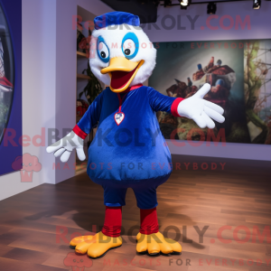 Disfraz de mascota del pato...