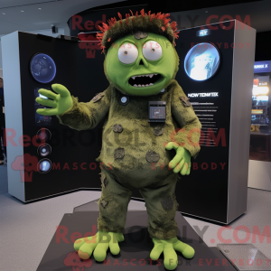 Costume mascotte de monstre...