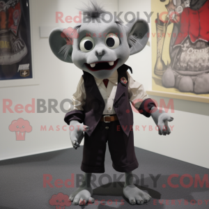 Um ótimo traje de vampiro...