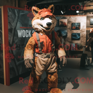 Máscara de Rust Wolf com...