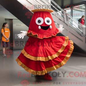 Rød Nachos máscara de...