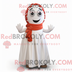 White Lasagna mascot...