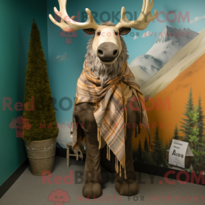 Disfraz de mascota de Elk...