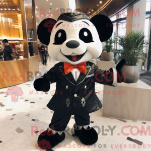 Sort Dim Sum maskot kostume...
