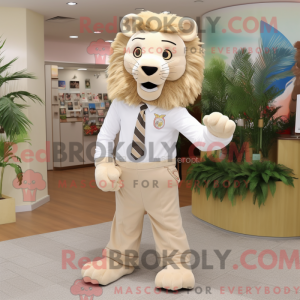 Costume mascotte de Lion...