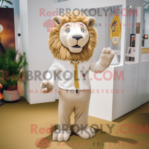 Costume mascotte de Lion...