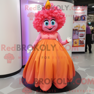 Oransje Rosa máscara de...