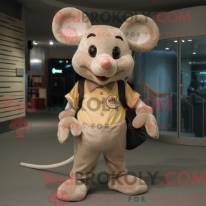 Máscara de rato Tan Mouse...