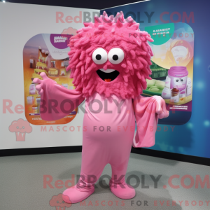 Pink Pesto Pasta mascot...