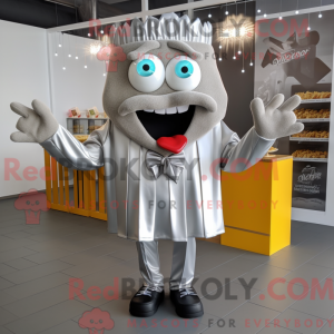 Silver French Fries mascot...