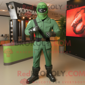 Grønn Gi Joe mascara uma...