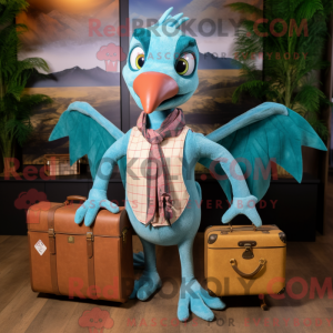 Turquoise Pterodactyl...