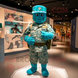 Turquoise American Soldier...