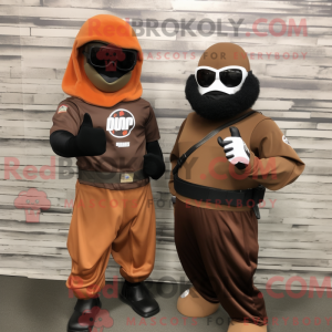 Disfraz de mascota Brown...