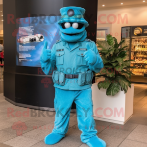 Turquoise American Soldier...