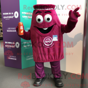 Magenta Soda Can...