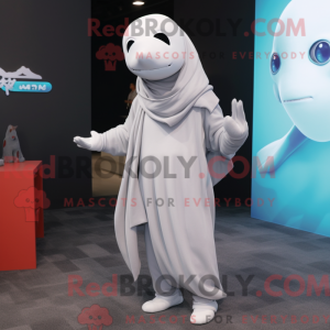 Máscara de Baleia Beluga...
