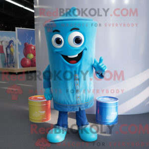 Cyan Scented Candle mascot...