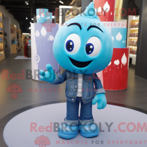 Cyan Scented Candle mascot...