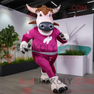 Postava maskota Magenta...